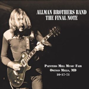 The Final Note – Painter's Mill Music Fair, Owing Mills, MD, 10-17-71