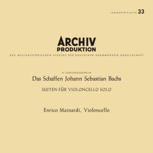 Sechs Suiten für Violoncello solo