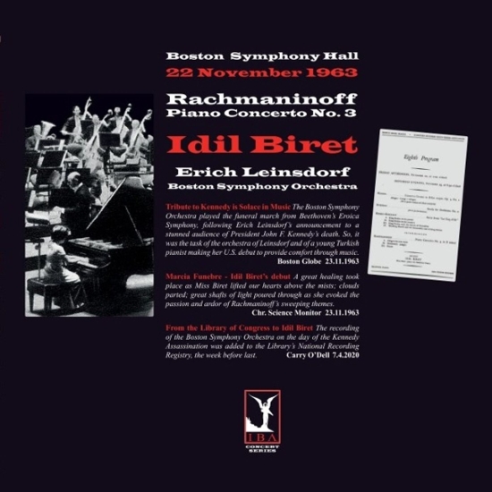 Klavierkonzert Nr. 3 (Live 22.11.1963)